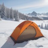 【安全装備】冬の雪山を歩く際に揃える道具 | 事故を防ぐための準備と習慣 をイメージした 広角の風景、山、冬 の写真