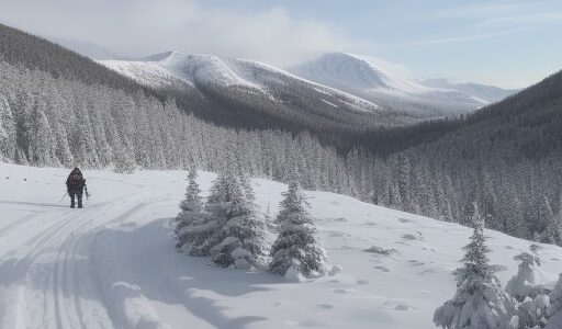 【ウィンタートレイルラン】雪原のコースを走破する | 冬の装備とルート選び