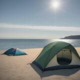【海釣り】初心者が用意する道具と服装 | 堤防での準備チェックリスト をイメージした 広角の風景 の写真
