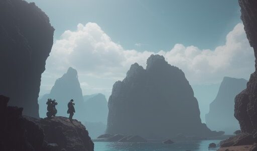 【スキューバダイビング】深海への潜行 | 海底の砂地と岩場を探索する