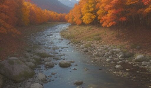 【川釣り】山の中を流れる川を歩く | 秋に狙う魚と場所の選び方