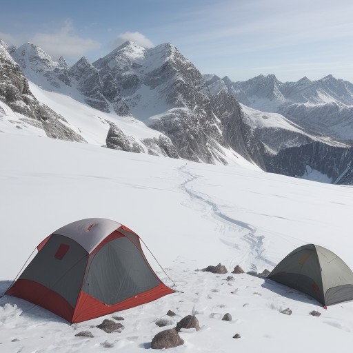 【アイゼン】装着の手順と方法 | 冬の登山で安全を確保するポイント をイメージした 広角の風景、山、冬 の写真