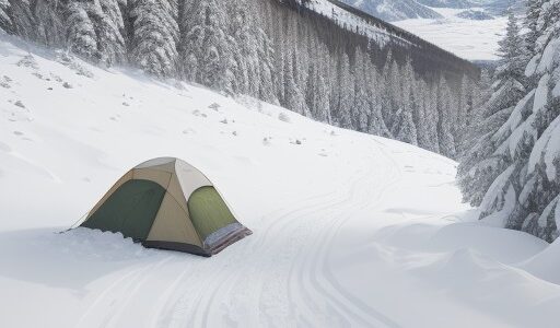 【スキー】冬の雪山の斜面を滑り降りる | 山での道具と準備