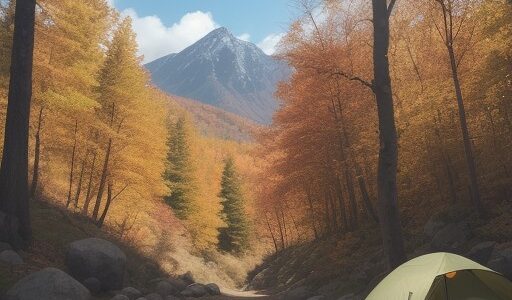 【登山】紅葉が色づく山道 | 初心者が準備する道具とルート選び