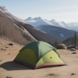 【天候チェック】晴れの日の登山準備 | 温暖化に伴う気温上昇への備え をイメージした 広角の風景、ハイキング の写真