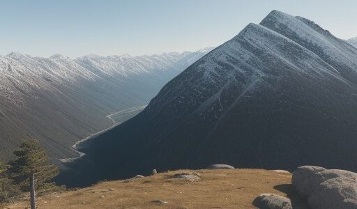 【登山ルート】高地の道を進んで山頂まで歩く | 目の前に広がる自然の景色