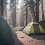 【安全装備】登山の準備で揃える持ち物リスト | 体を守るための防護用品選び をイメージした 広角の風景、ハイキング の写真
