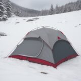 【アウトドアウェア】冬の登山に備える服装 | 防寒のための重ね着の方法 をイメージした 広角の風景、山、冬 の写真