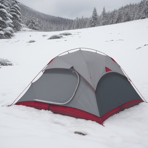 【アウトドアウェア】冬の登山に備える服装 | 防寒のための重ね着の方法 をイメージした 広角の風景、山、冬 の写真