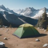 【高地症】夏の高山帯を歩くときの注意点 | 体調の変化への備えと対策方法 をイメージした 広角の風景、夏、松林、ハイキング の写真