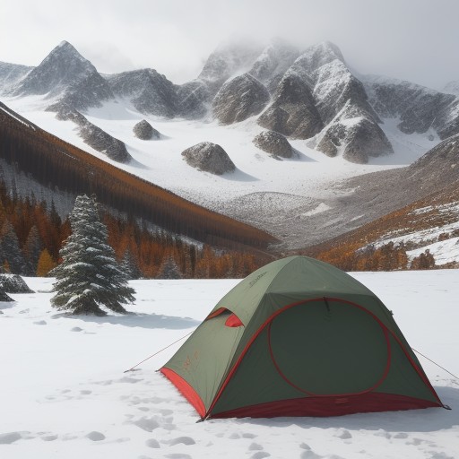 【山の気温】標高が上がるたびに下がる温度 | 登山で準備する防寒着 をイメージした 秋、冬、山、ハイキング の写真