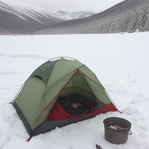 【遭難防止】生存率を高めるテクニック | 非常食の選び方と準備 をイメージした 雪景色 の写真