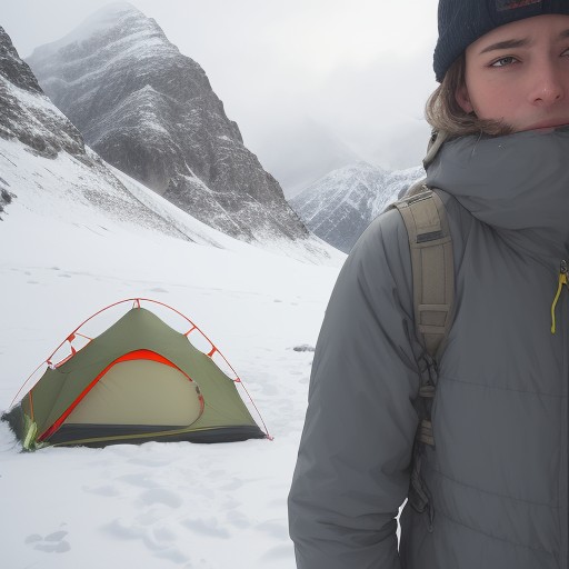 【山の天気予報】山頂の気温を確認して | 冬の登山の装備を揃える をイメージした 冬、雪景色、山 の写真