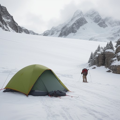 【雪山登山】ガイドと共に歩く滑走路ルート | 冬の装備と登山の注意点 をイメージした 冬、雪景色、山 の写真