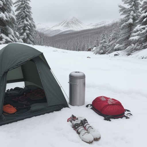 【雪山登山】雪の中を歩くための装備 | 寒冷地で準備する冬山の服装 をイメージした 冬、雪景色、山、ハイキング の写真