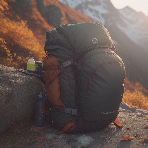 【登山】秋の山道を通り頂上を目指す | 紅葉が見頃のルートを歩く をイメージした 秋、秋、山、ハイキング の写真