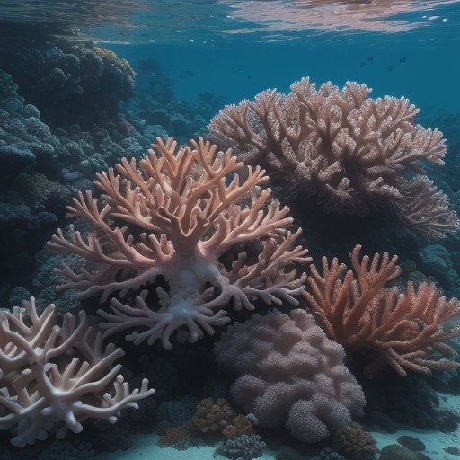 【海洋生態系】サンゴ礁の海での作法 | 生き物を守るための配慮と保護活動 をイメージした自然風景の写真
