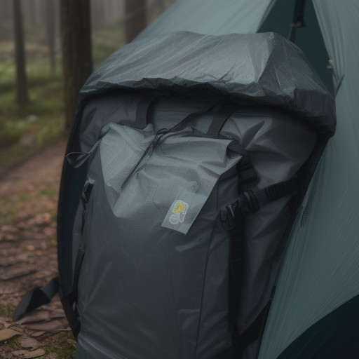 【防水カバー】雨の日の山歩きで活用する | ザックの中身を濡らさない方法 をイメージした ハイキング の写真