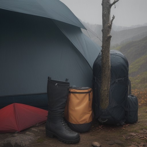 【雨の登山】天気予報で雨がわかった時に | 持っておきたい傘と装備品 をイメージした 秋、ハイキング の写真