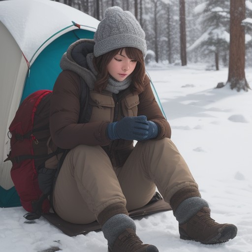 【登山服装】冬の山で体温を保つ組み合わせ | 雪山での防寒対策と選び方 をイメージした 冬、雪景色、山 の写真