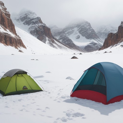 【高地適応】冬の雪山での体調管理 | 酸素不足への対策方法 をイメージした 冬、雪景色 の写真