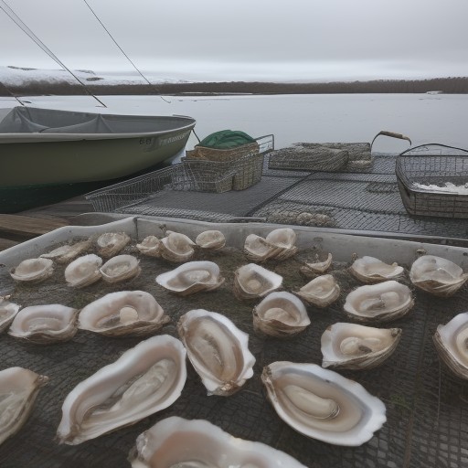 【海水養殖】牡蠣を育てる方法 | 冬の海岸で取り組む日々の作業内容 をイメージした 冬 の写真