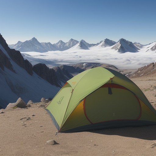 【高地登山】山頂へ向かう道中の気圧の変化 | 酸素の量と体調管理への備え をイメージした自然風景の写真