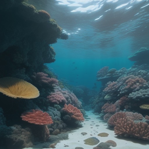 【水中生物】沖縄の海に住む魚たち | 生態系と生物多様性のつながり をイメージした自然風景の写真