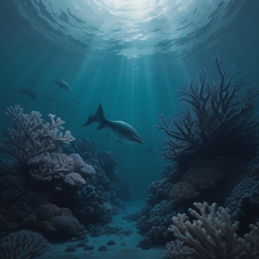 【水中カメラ】海に潜って魚を撮影する | 水中の光と泳ぐ魚たち をイメージした自然風景の写真
