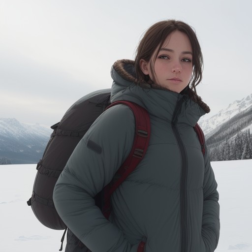 【防寒ウェア】冬の登山で体温を保つ | 保温性を高める重ね着の方法 をイメージした 冬、山 の写真