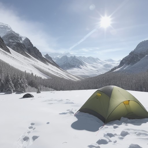 【防寒ウェア】冬の登山で体温を維持する | 重ね着の組み合わせと選び方 をイメージした 冬、雪景色、山 の写真