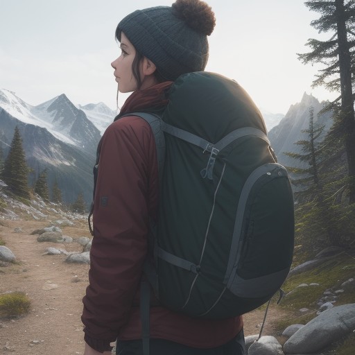 【バックパック旅行】山道を歩き街を巡る | 荷物を減らす持ち物リスト をイメージした 夏、山 の写真