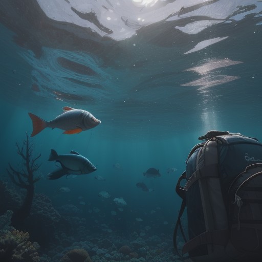 【水生生物】川辺で見かける魚の浮き沈み | 密度と浮力がもたらす仕組み をイメージした 夏 の写真