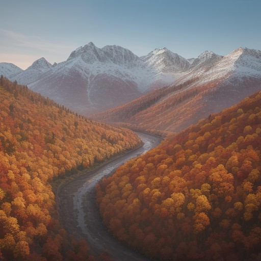 【地形把握】地図から山の形を読み取る方法 | 紅葉の山道を歩く前に をイメージした 秋、秋、山、稜線、ハイキング の写真
