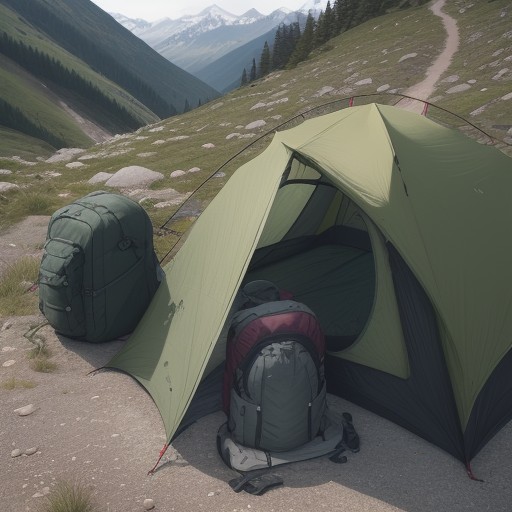 【バックパック】荷物を減らして山を歩く | 装備の選び方と軽量化の手順 をイメージした 夏、山 の写真