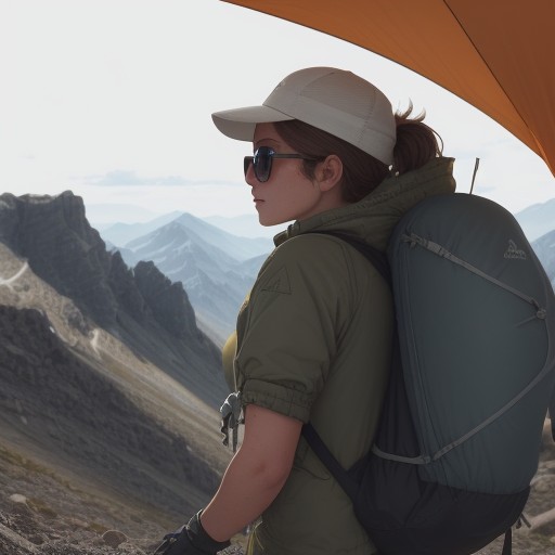 【日除け対策】夏の登山で準備する装備品 | 日差しから身を守るための方法 をイメージした 夏、山 の写真