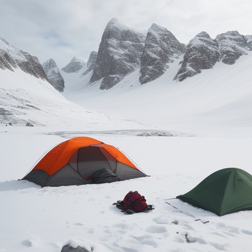 【遭難防止】登山の準備と非常食の選び方 | 冬の雪山へ行くための装備品 をイメージした 冬、山、雪景色、山 の写真