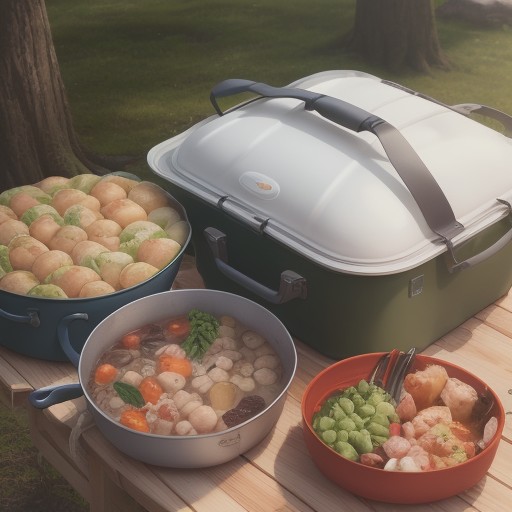 【キャンプ飯】季節の食材を使い分ける料理 | 時期別のメニュープラン をイメージした 春、夏、冬 の写真