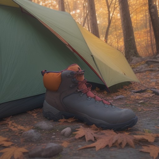 【登山用品】安全を優先した装備選び | 紅葉の山へ向かうための準備リスト をイメージした 秋、秋、ハイキング、登山道 の写真