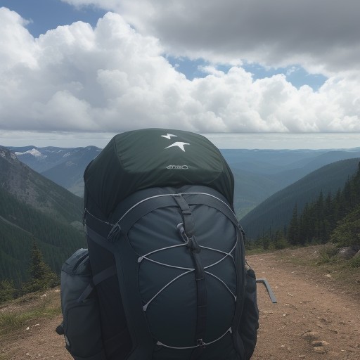 【夏山】稜線から見る景色と雲 | ハイキングの服装と持ち物 をイメージした 夏、稜線、ハイキング の写真