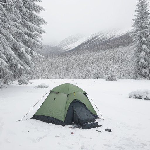 【冬山準備】気温低下への備え | 雪の天候予報と行程の見直し方 をイメージした 冬、雪景色 の写真