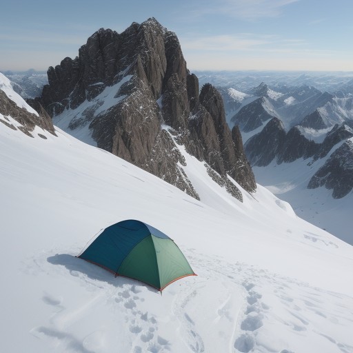 【登山ルート】高地の道を進んで山頂まで歩く | 目の前に広がる自然の景色 をイメージした 山 の写真