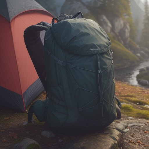 【防水ジャケット】雨の日の山歩き | 秋の登山で濡れないための装備選び をイメージした 秋、ハイキング、山、ハイキング の写真