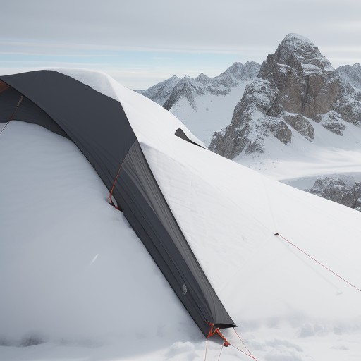【防寒着】冬の登山で体温を維持する服装 | 素材と重ね着の組み合わせ をイメージした 冬、雪景色、山 の写真