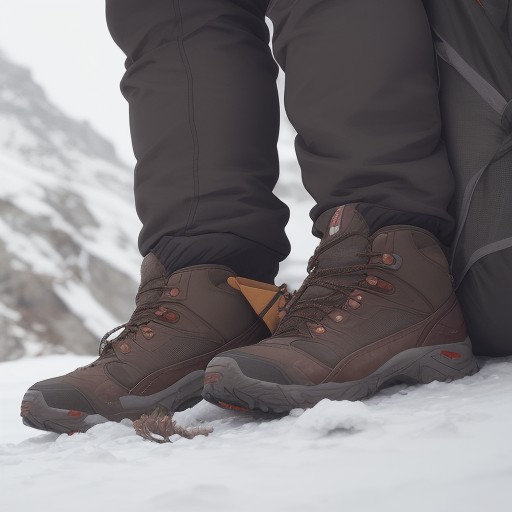 【山の気温】標高が上がるたびに下がる温度 | 登山で準備する防寒着 をイメージした 秋、冬、山、ハイキング の写真