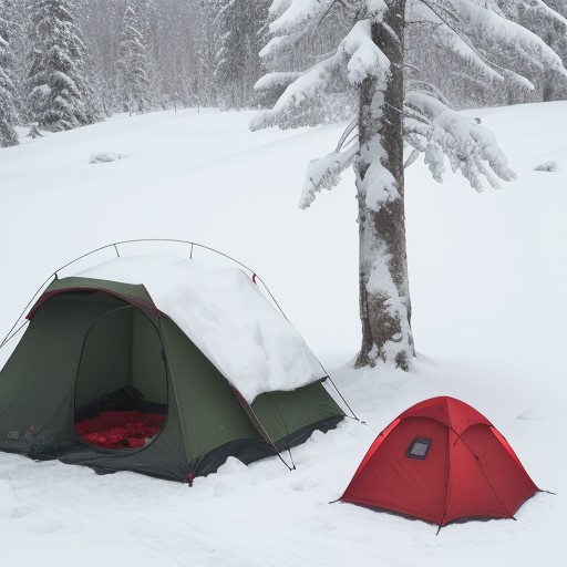 【遭難防止】生存率を高めるテクニック | 非常食の選び方と準備 をイメージした 雪景色 の写真