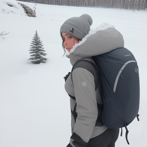 【トレイルランニング】雪山でのウェア選び | 体温を保つ重ね着の方法 をイメージした 雪景色、冬、登山道 の写真