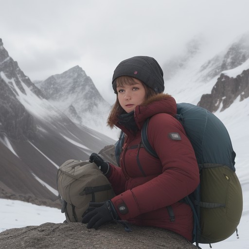 【登山】標高差による気温の変動 | 秋の山域に備える服装と装備の選び方 をイメージした 秋、冬、山 の写真