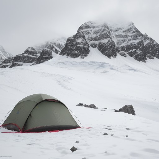 【雪山】冬の登山ルート | 雪景色の中を歩くための装備と準備の手順 をイメージした 冬、雪景色、山 の写真