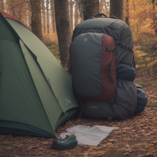 【装備チェックリスト】登山の準備を整えて山へ向かう | 持ち物の確認手順 をイメージした 秋、夏、ハイキング の写真